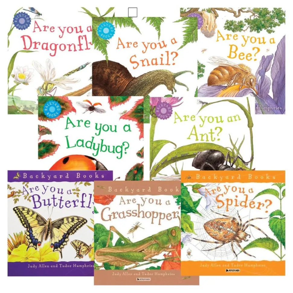 Backyard Paperback Books Set of 8