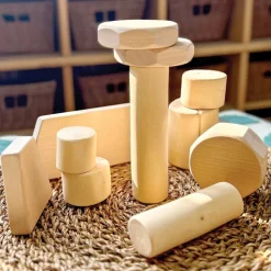 Bambino Wooden Shape Branch Blocks 12 Pieces