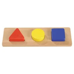 Basic Shapes and Colors Form Board