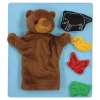Bear Puppet and Story Props 12 Pieces