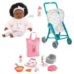 Bebe Calin Caroline Doll with Accessories