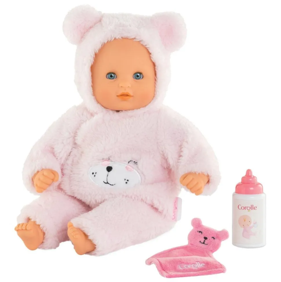 Bebe Calin Loving Teddy Bear Doll with Accessories