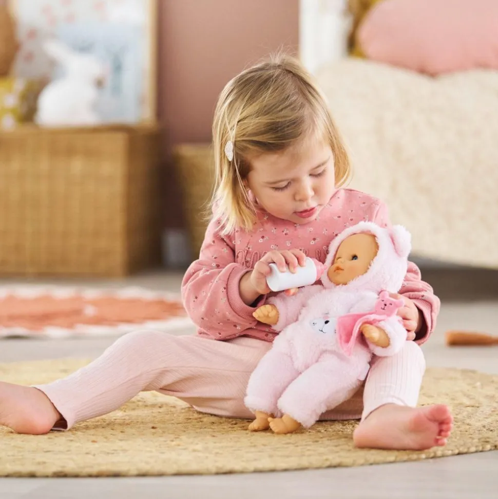Bebe Calin Loving Teddy Bear Doll with Accessories