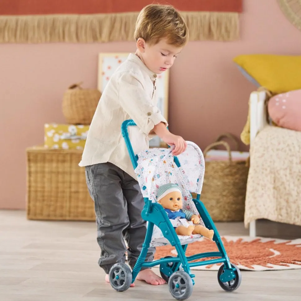 Bebe Calin Loving Teddy Bear Doll with Accessories