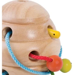 Beehive Lacing Activity with Three Bees