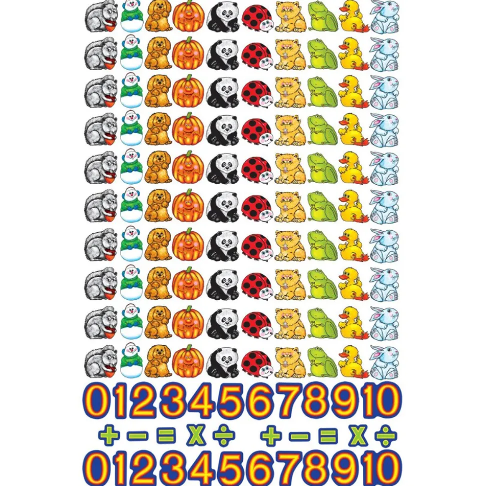 Beginners Counting Felt Set with Numbers, Bugs and Animals 132 Pieces