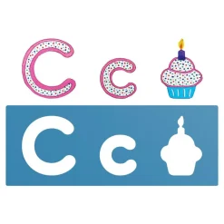 Big Alphabet and Picture Stencils