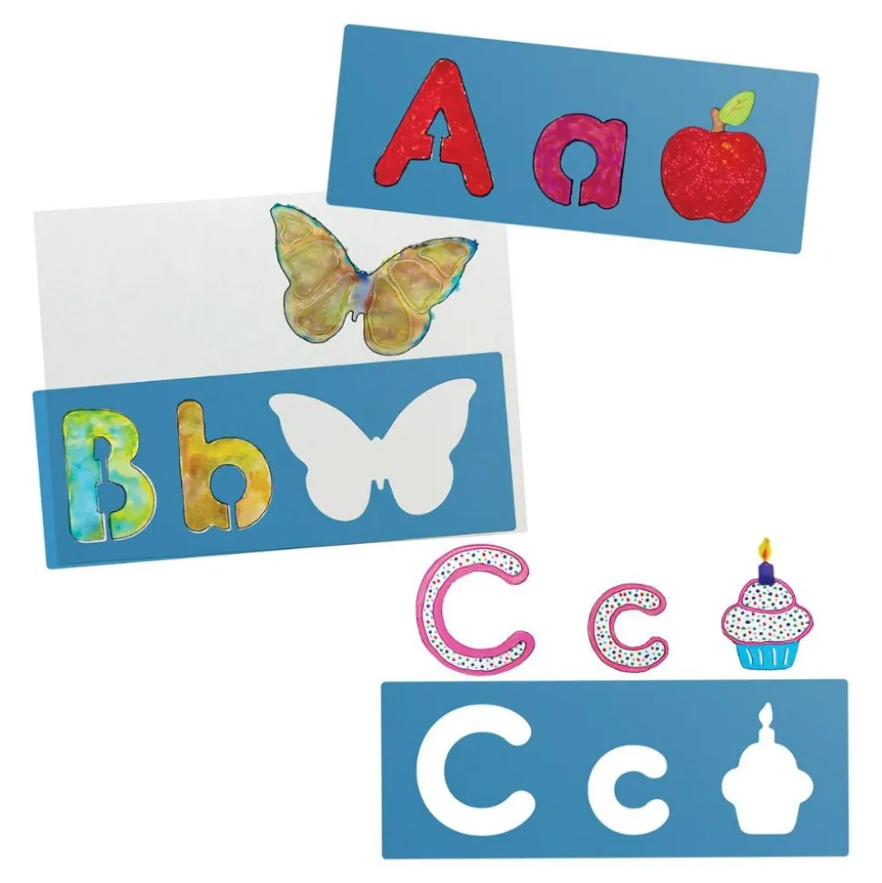 Big Alphabet and Picture Stencils
