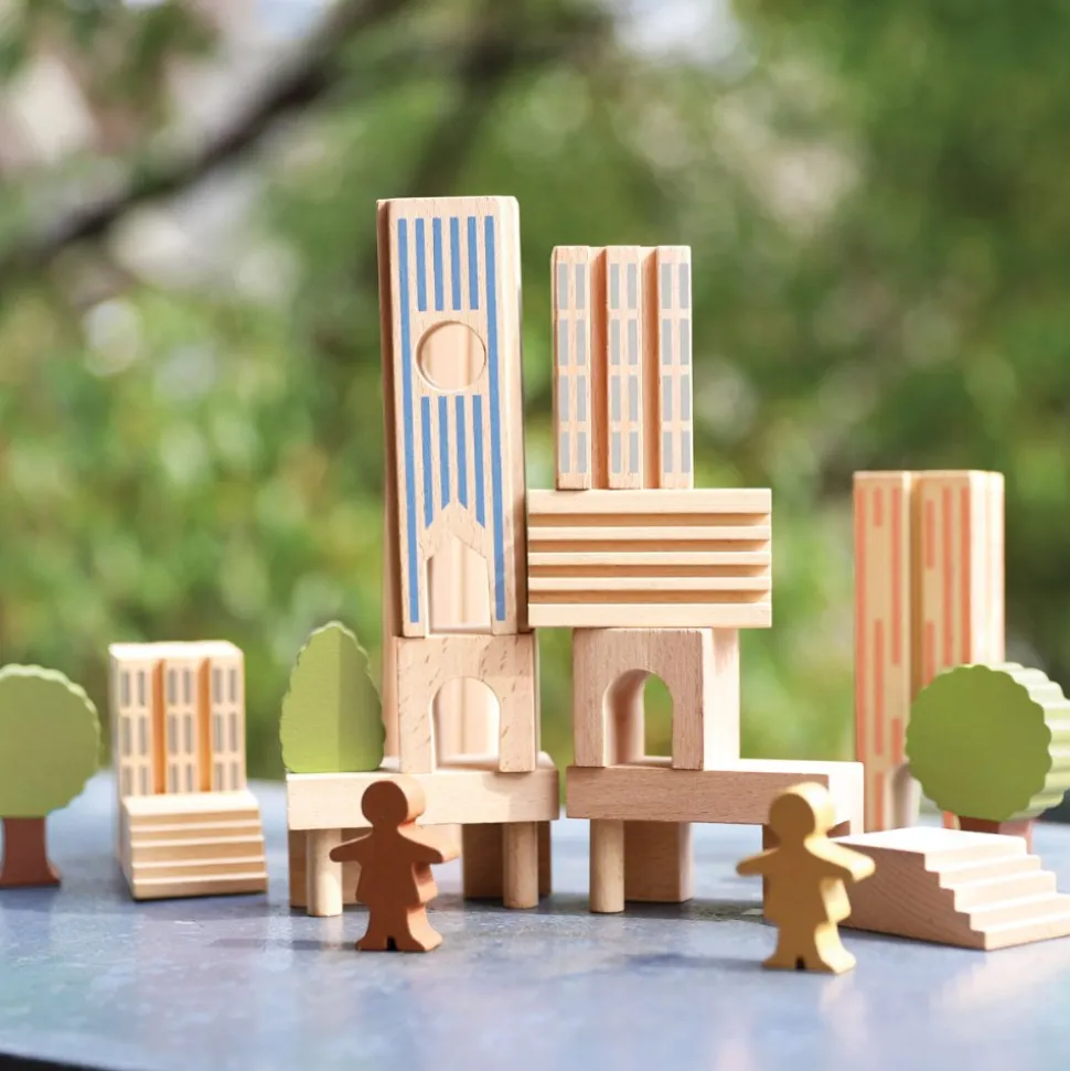 Big City Building Blocks 36 Pieces