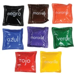 Bilingual Color and Number Beanbags