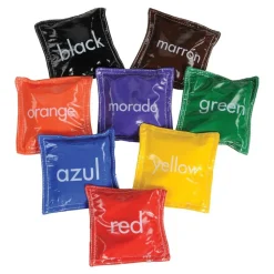 Bilingual Color and Number Beanbags