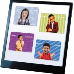 Bilingual Emotion Magnets Set of 8