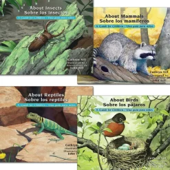 Bilingual Science Paperback Books Set of 4