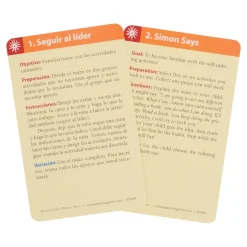 Bilingual Self-Calming Cards