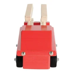 Birch and Maple Wooden Fire Truck