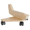 Birch and Maple Wooden Jet Plane