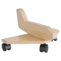 Birch and Maple Wooden Jet Plane