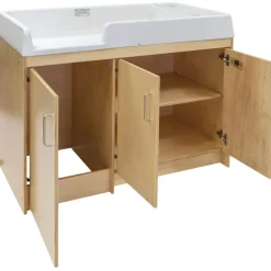 Birch Infant Changing Table with Storage