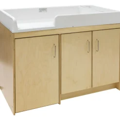 Birch Infant Changing Table with Storage