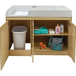Birch Infant Changing Table with Storage
