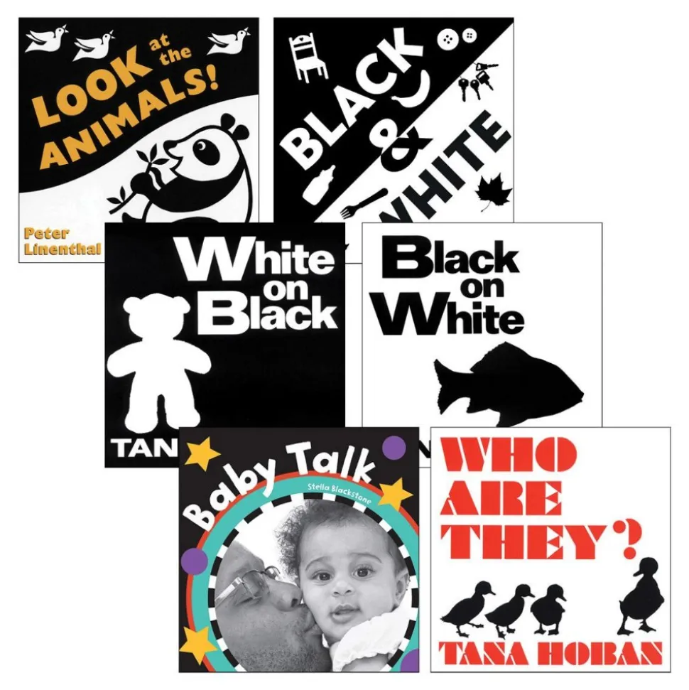 Black and White Board Books Set of 6