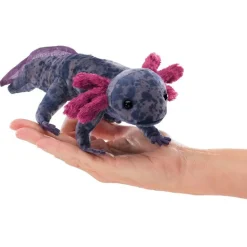 Black Axolotl Hand Puppet