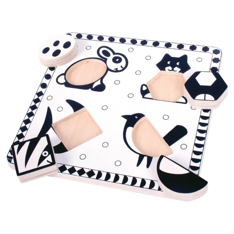 Black & White Animal Puzzles