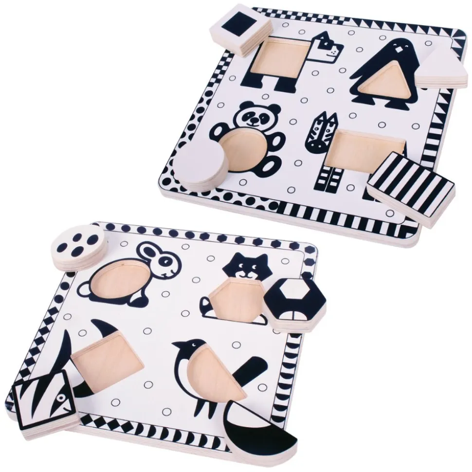 Black & White Animal Puzzles
