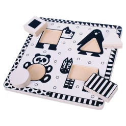 Black & White Animal Puzzles