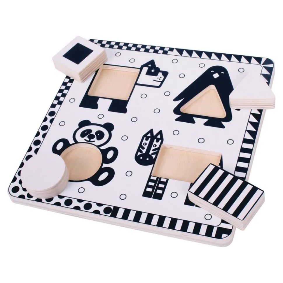 Black & White Animal Puzzles