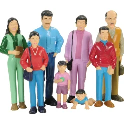 Block Family Multi-Generation Play Set Hispanic