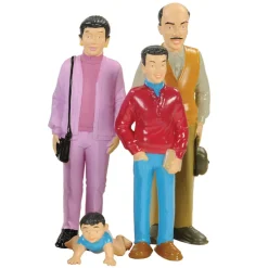 Block Family Multi-Generation Play Set Hispanic