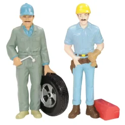 Block Play Vinyl Career Figures