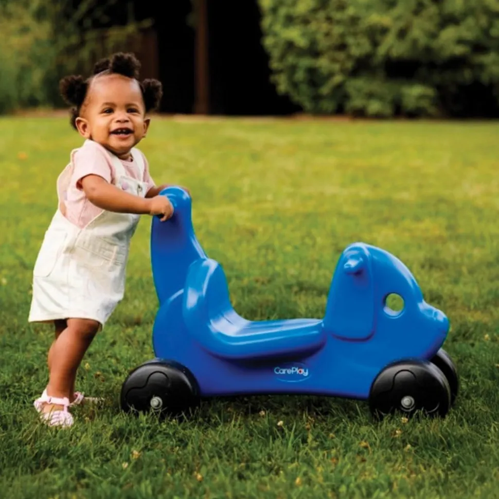 Blue Puppy 2-in-1 Push or Ride On