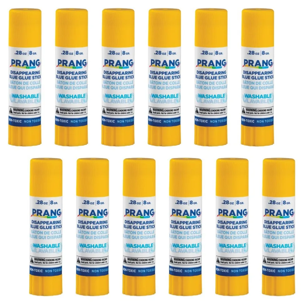 Blue Washable Glue Sticks Set of 12