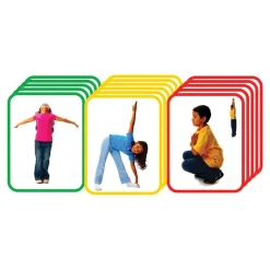 Body Poetry: Yoga Card Poses with Three Levels of Difficulty
