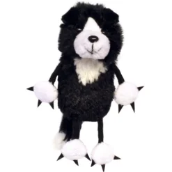 Border Collie Finger Puppet