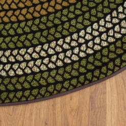 Braidful in Nature 6' Round Carpets
