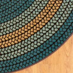 Braidful in Nature 6' Round Carpets