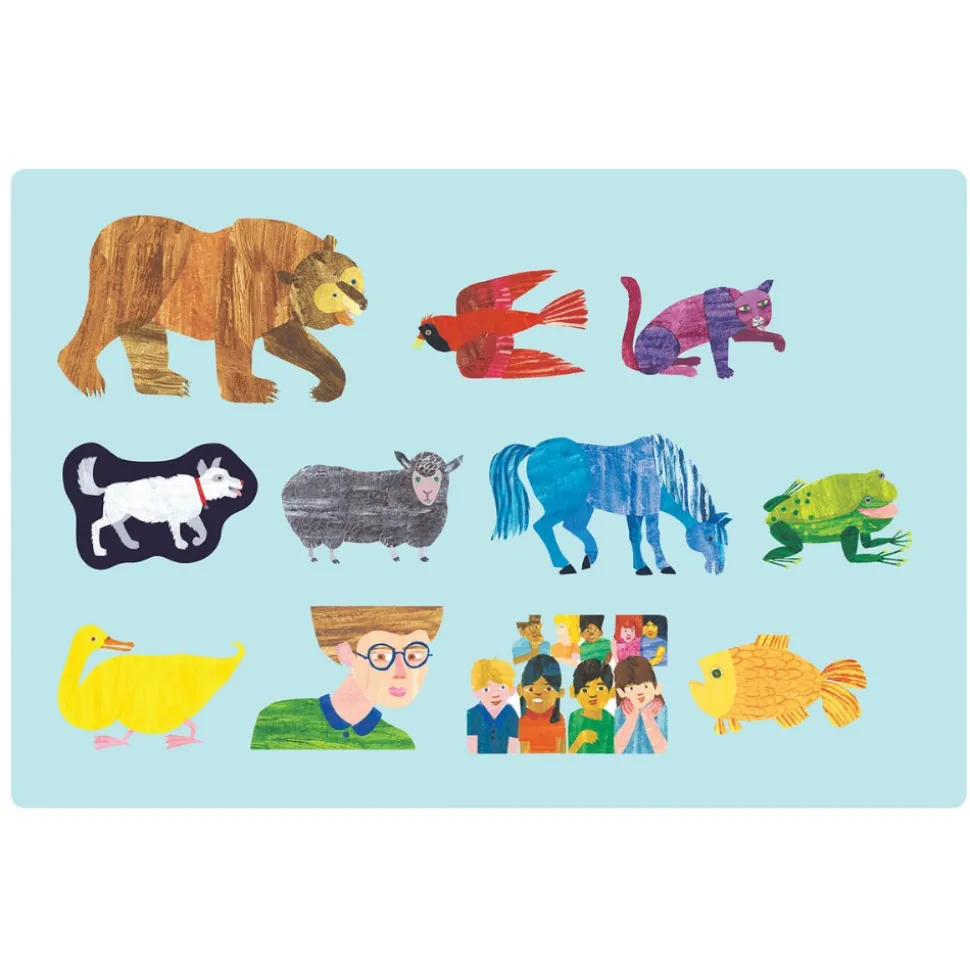 Brown Bear, Brown Bear, What Do You See? Felt Set 11 Pieces