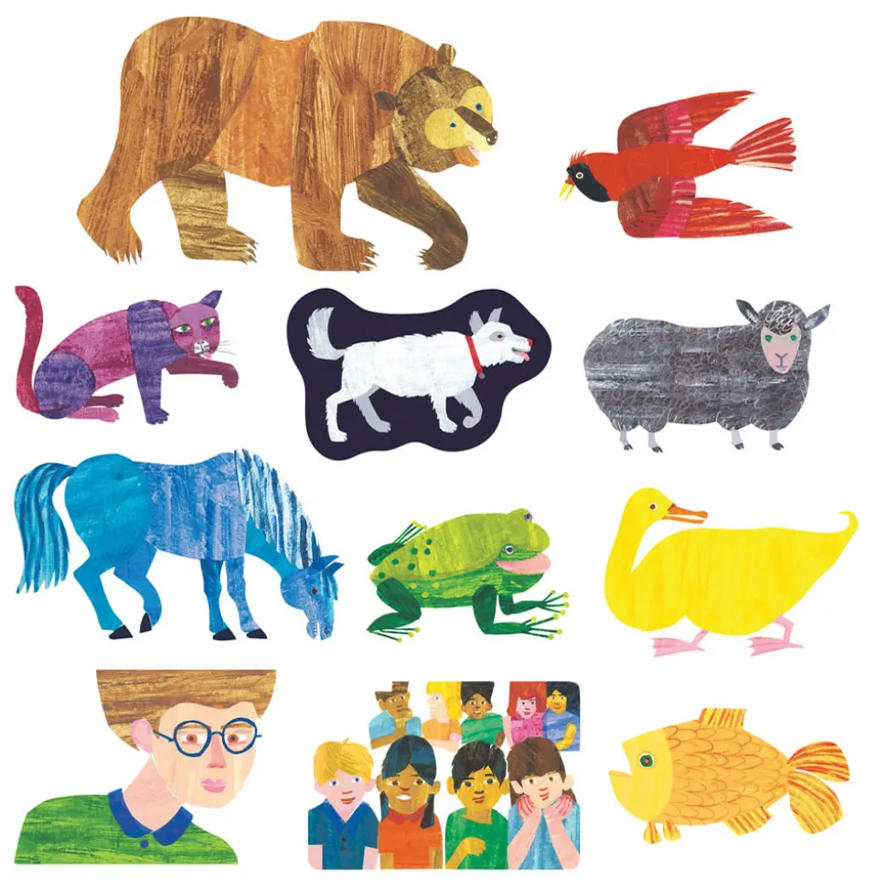 Brown Bear, Brown Bear, What Do You See? Felt Set 11 Pieces
