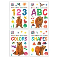 Brown Bear Friends Board Books Set of 4