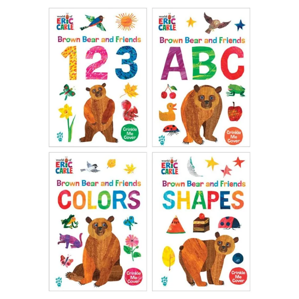 Brown Bear Friends Board Books Set of 4