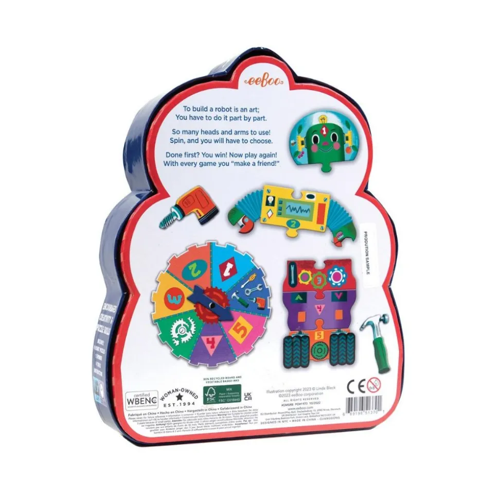Build A Robot Spinner Game