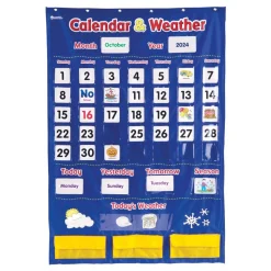 Calendar and Weather Pocket Chart