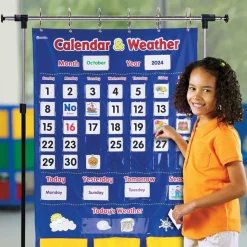Calendar and Weather Pocket Chart