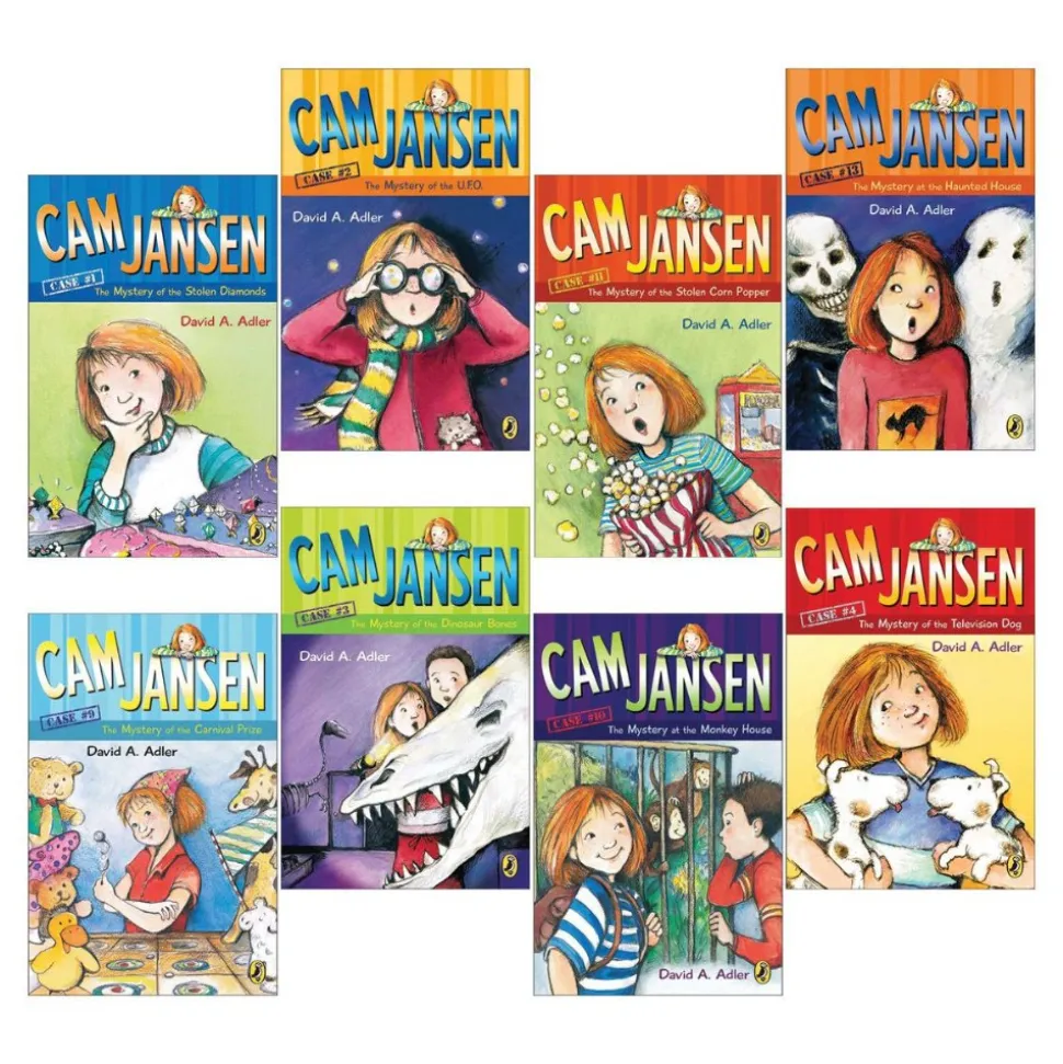 Cam Jansen Books Set of 8
