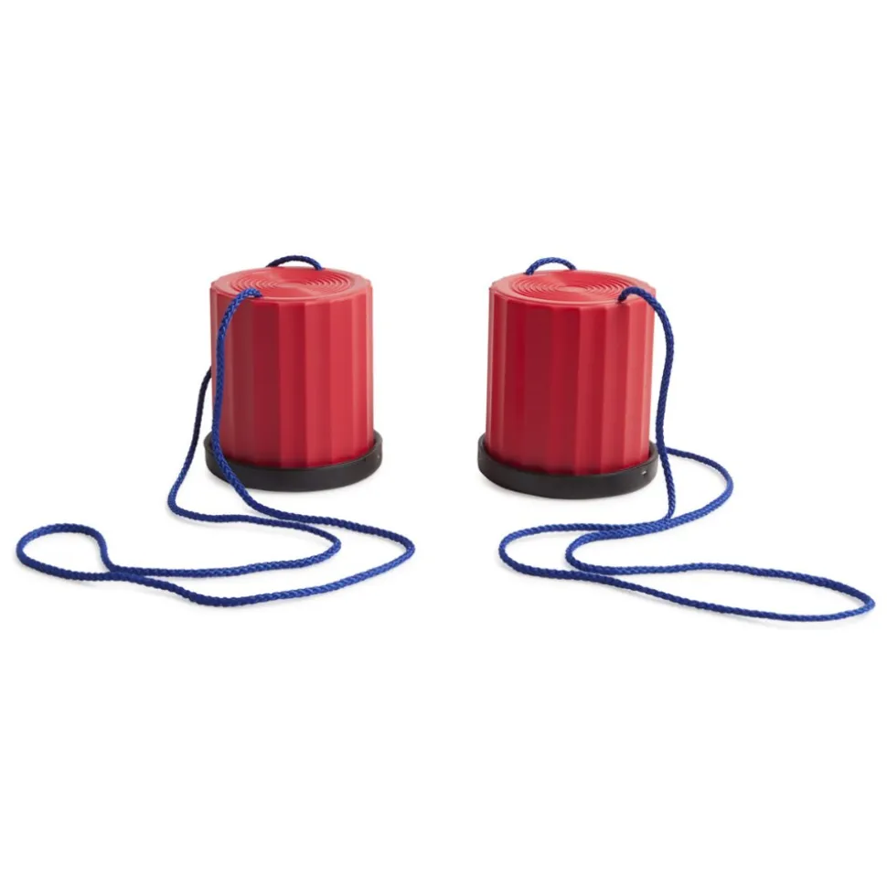 Can Shaped Platform Stilts with Adjustable Hand Cord 6 Pair