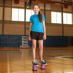 Can Shaped Platform Stilts with Adjustable Hand Cord 6 Pair