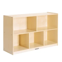 Carolina Birch Plywood 5-Compartment Storage Unit 30" Height